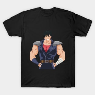 How Many Kilograms are the Dumbbells You Lift? - Machio Cosplay Kenshiro T-Shirt